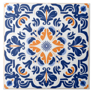 Spanish Tile Mediterranean Ceramic Tile