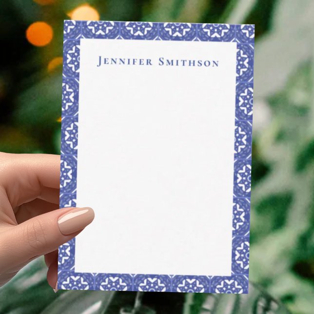 Spanish Tiles Personalised Card (Creator Uploaded)