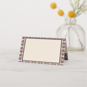 Spanish Tiles Place Cards
