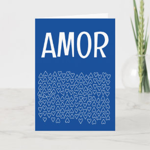 Spanish Valentine  Holiday Card