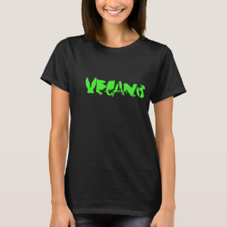 spanish VEGANO GRN WOMEN'S DARK LONG TEE