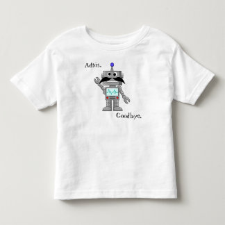 Spanish Vocab: Goodbye Toddler T-Shirt