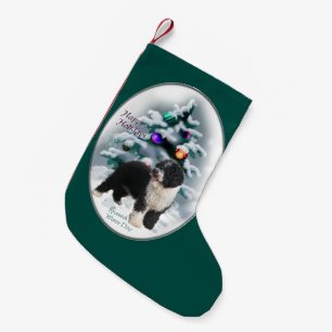 Spanish Water Dog Christmas Small Christmas Stocking
