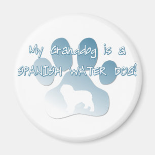 Spanish Water Dog Granddog Magnet