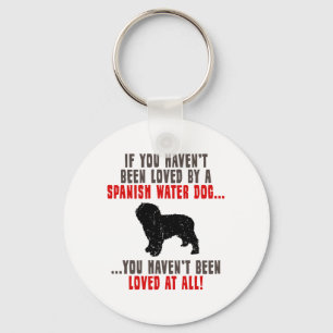 Spanish Water Dog Key Ring