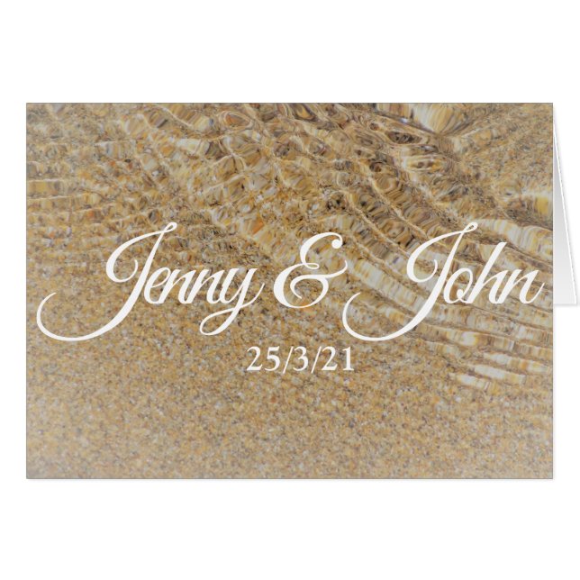 Spanish Wedding Anniversary/ aniversario de bodas (Front Horizontal)