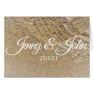 Spanish Wedding card- felicidades por su boda