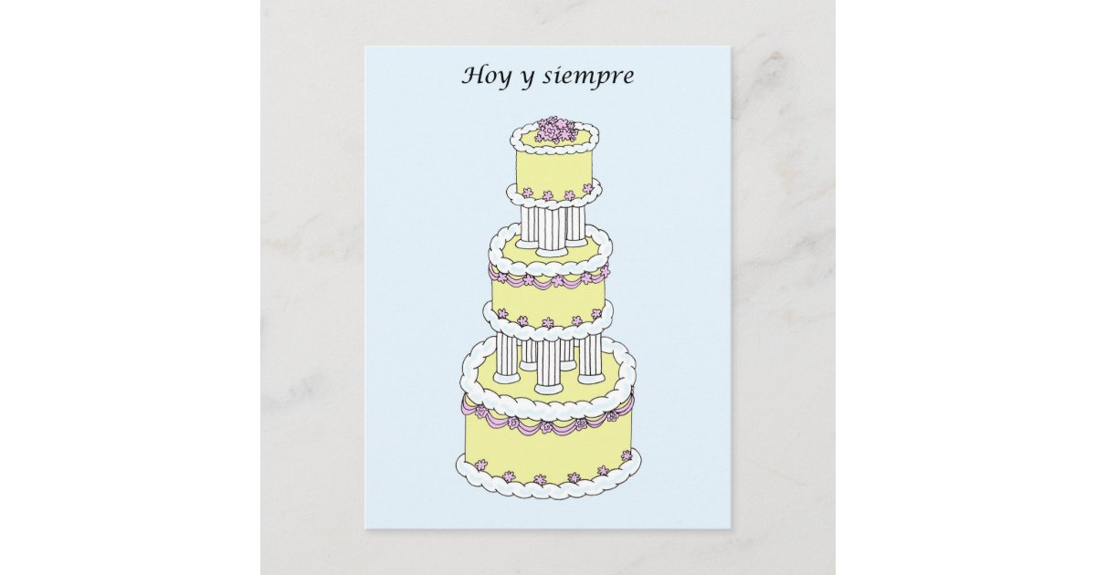 spanish-wedding-congratulations-postcard-zazzle
