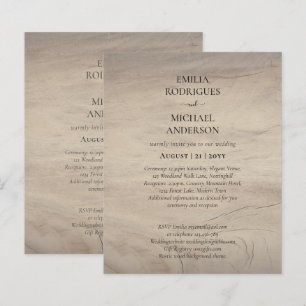 Spanish Wedding Invitation BILINGUAL Nuestra Boda