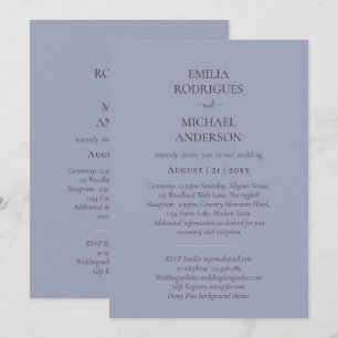 Spanish Wedding Invitation BILINGUAL Nuestra Boda