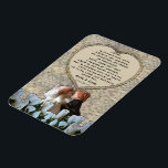 Spanish White Bride & Groom Love Poem Magnet<br><div class="desc">Deluxephotos features spanish white bride and groom love poem magnet. Available in other colours, sizes and/or styles. Be Smart Save Money Shop Online on my Deluxephotos* Zazzle Store. **IMAGE ARTWORK/PHOTO COPYRIGHTS** This image artwork and/or photo belongs to me (Rockin Docks deluxephotos division of deluxecontractorforms.com) and is not to be sold...</div>