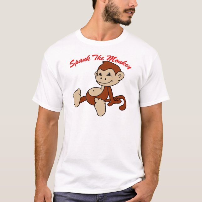Spank The Monkey T-Shirt (Front)