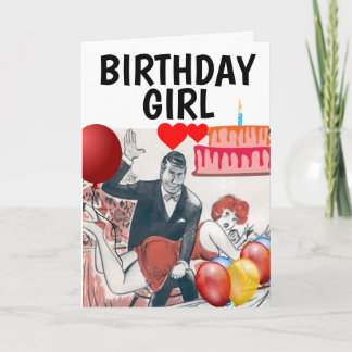 SPANKING BIRTHDAY CARD FOR WIFE GIRLFRIEND