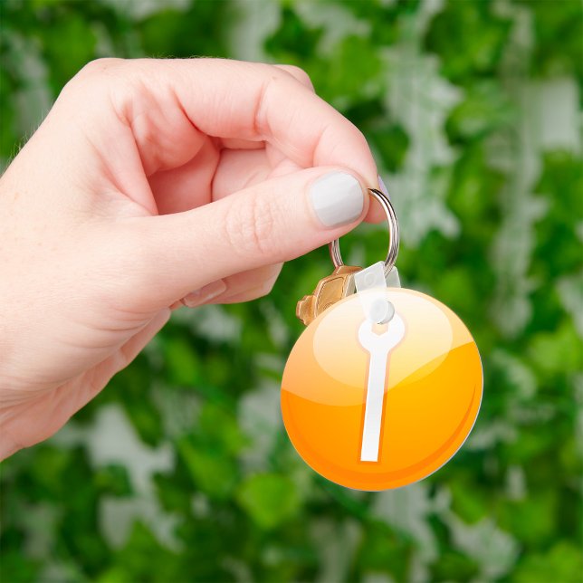 Spanner Symbol Tool Keychain (Creator Uploaded)