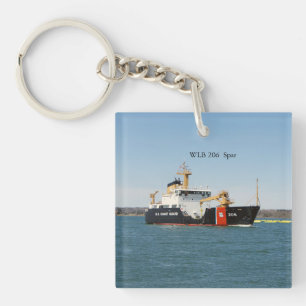 Spar acrylic key chain