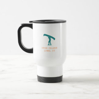 Spar Island Canoe Travel Mug