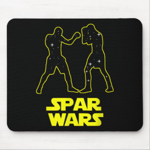Spar Wars Boxing Parody Spoof - Mens And Womens Mouse Mat