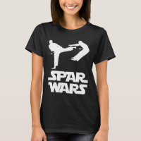 Spar Wars Funny Saying Taekwondo Mma Fighter Karat