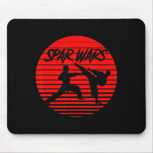 Spar Wars Karate Shotokan Martial Arts Mouse Mat