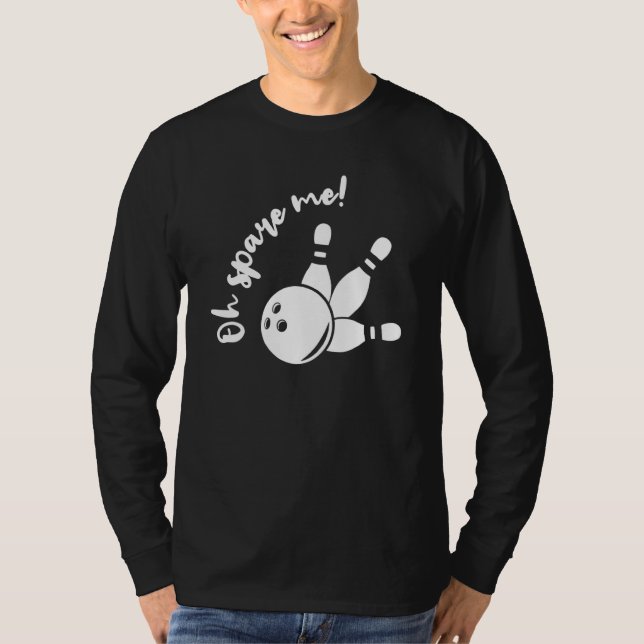 Spare Me Bowling T-Shirt (Front)