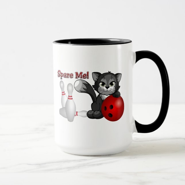 Spare Me Cat Mug (Right)