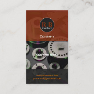 Spare Parts Business Card