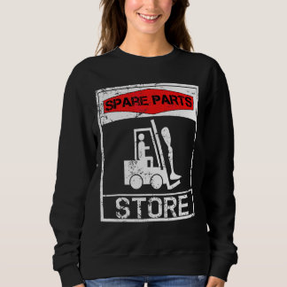 Spare Parts Store  Leg Amputee Sweatshirt