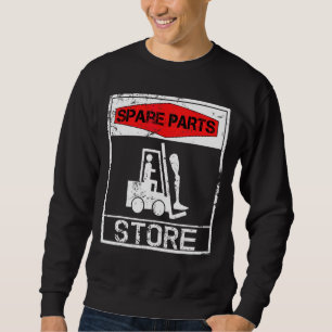 Spare Parts Store Leg Amputee Sweatshirt