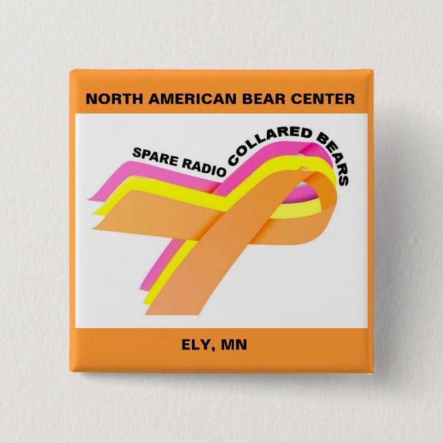 Spare the Collared Bears! Button (Front)