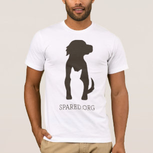 SPARED logo tee - brown