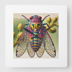 Sparganothis 300724IREF212 - Watercolor Square Wall Clock