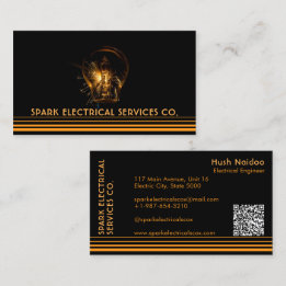 Spark Electrical, Bulb Business Card