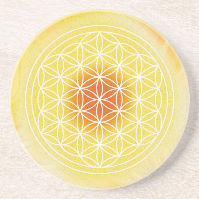 Spark Flower of Life Coaster (Front)