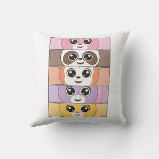 Spark Joy with Colourful Animal Characters for Kid Cushion