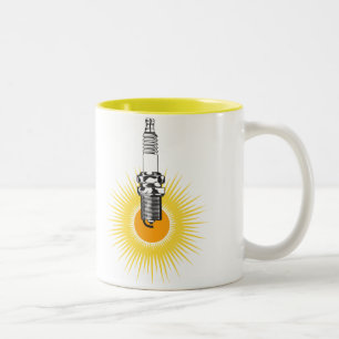 Spark Plug Burst Mug