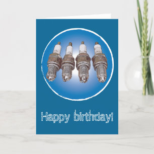 Spark plugs of the engine card