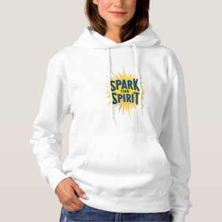 Spark the Spirit" t-shirt design Hoodie