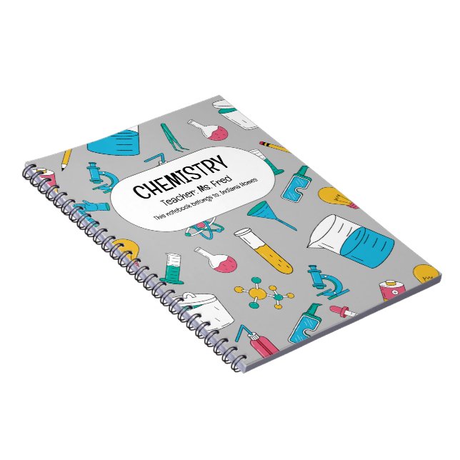 Spark Your Science! A Personalised CHEMISTRY Notebook (Right Side)