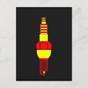 Sparking Plug Postcard
