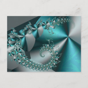 Sparkle 2 Abstract Geometric Pattern Postcard