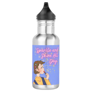 SPARKLE AND SHINE ALL DAY  QUOTE 532 ML WATER BOTTLE