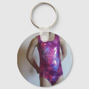 Sparkle and Shine Leotard Lover Key Ring