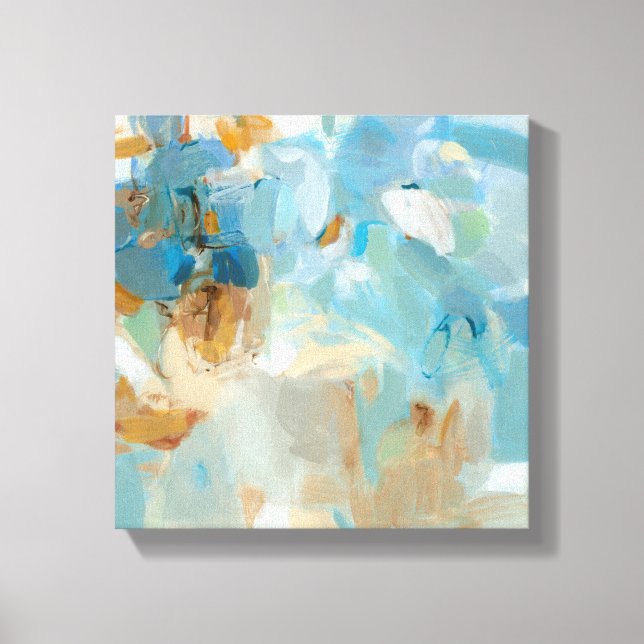 Sparkle Beach Canvas Print (Front)