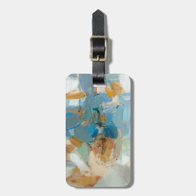 Sparkle Beach Luggage Tag (Front Vertical)