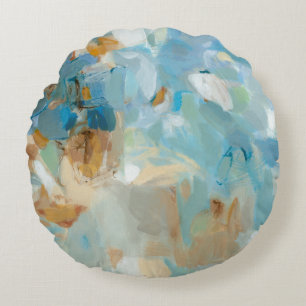 Sparkle Beach Round Cushion