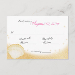 Sparkle Beach Sea Shells and Starfish Response