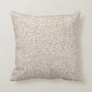 Sparkle Blush Cream Glitz Glitter Cushion