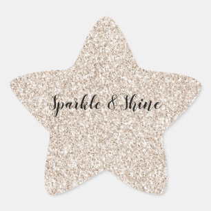 Sparkle Blush Cream Glitz Glitter       Star Sticker