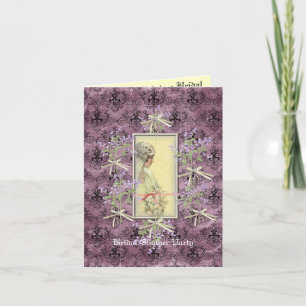 Sparkle & Bows Bridel Shower Invitation