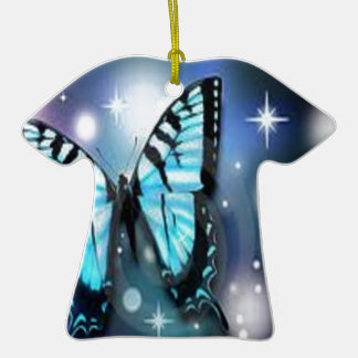 sparkle-butterfly ceramic tree decoration